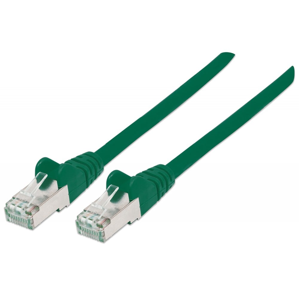 cavo di rete patch in rame cat 6a verde sftp lszh 3m