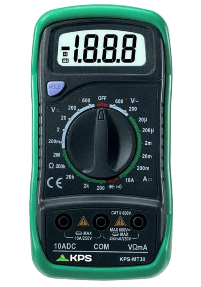multimetro digitale compatto 2000counts kpsmt30