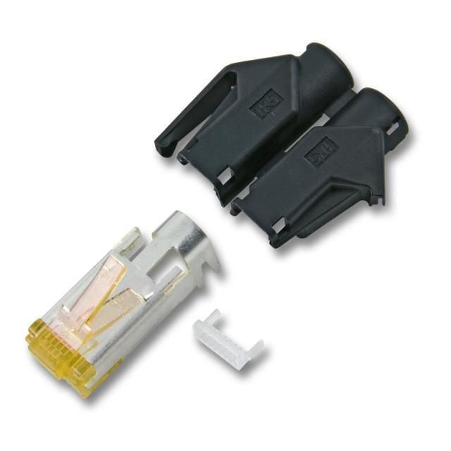 plug rj45 cat 6a schermato tipo hirose 10 pz