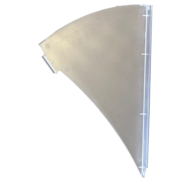 Schermo di protezione - per taglierina 3025 - plexiglass - Titanium